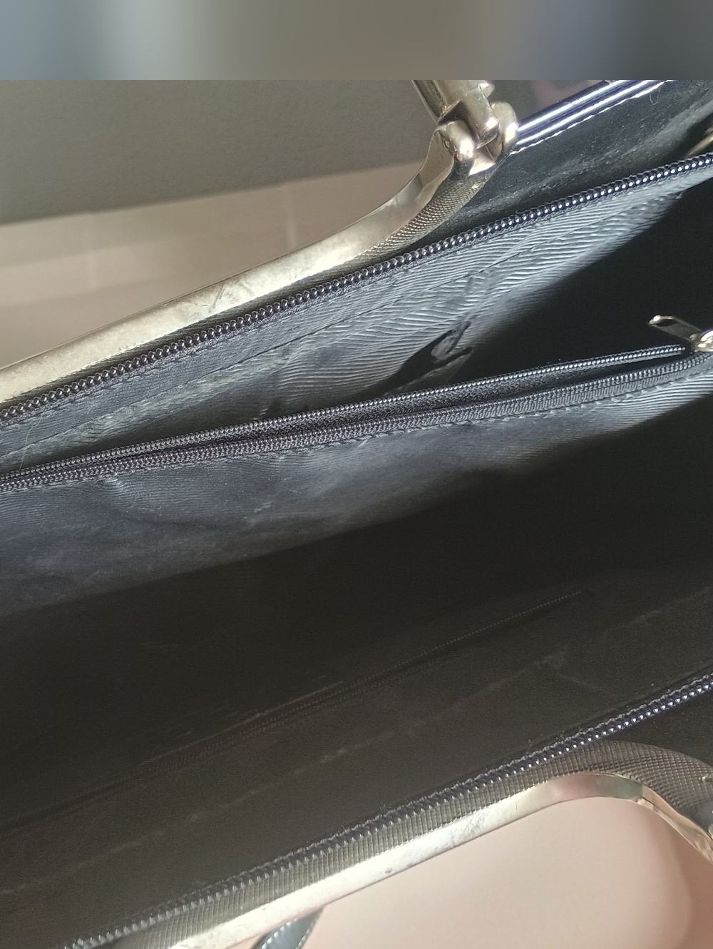 Gucci Patchwork Leather Satchel - Black, Red, Tan, Brown - Picture 11 of 14